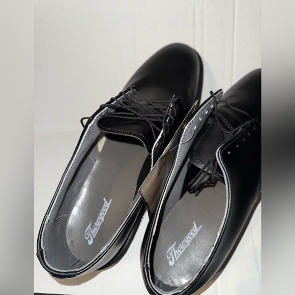 Thorogood 834-6130 Black Leather Oxford Shoes Postal Certified Mens Size 12 E. main image 6